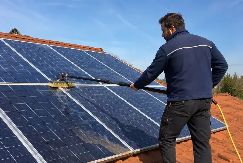 Nettoyage et entretien de panneaux solaires à Lanne-en-Barétous